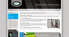 Desktop Screenshot of fosterfrance.com